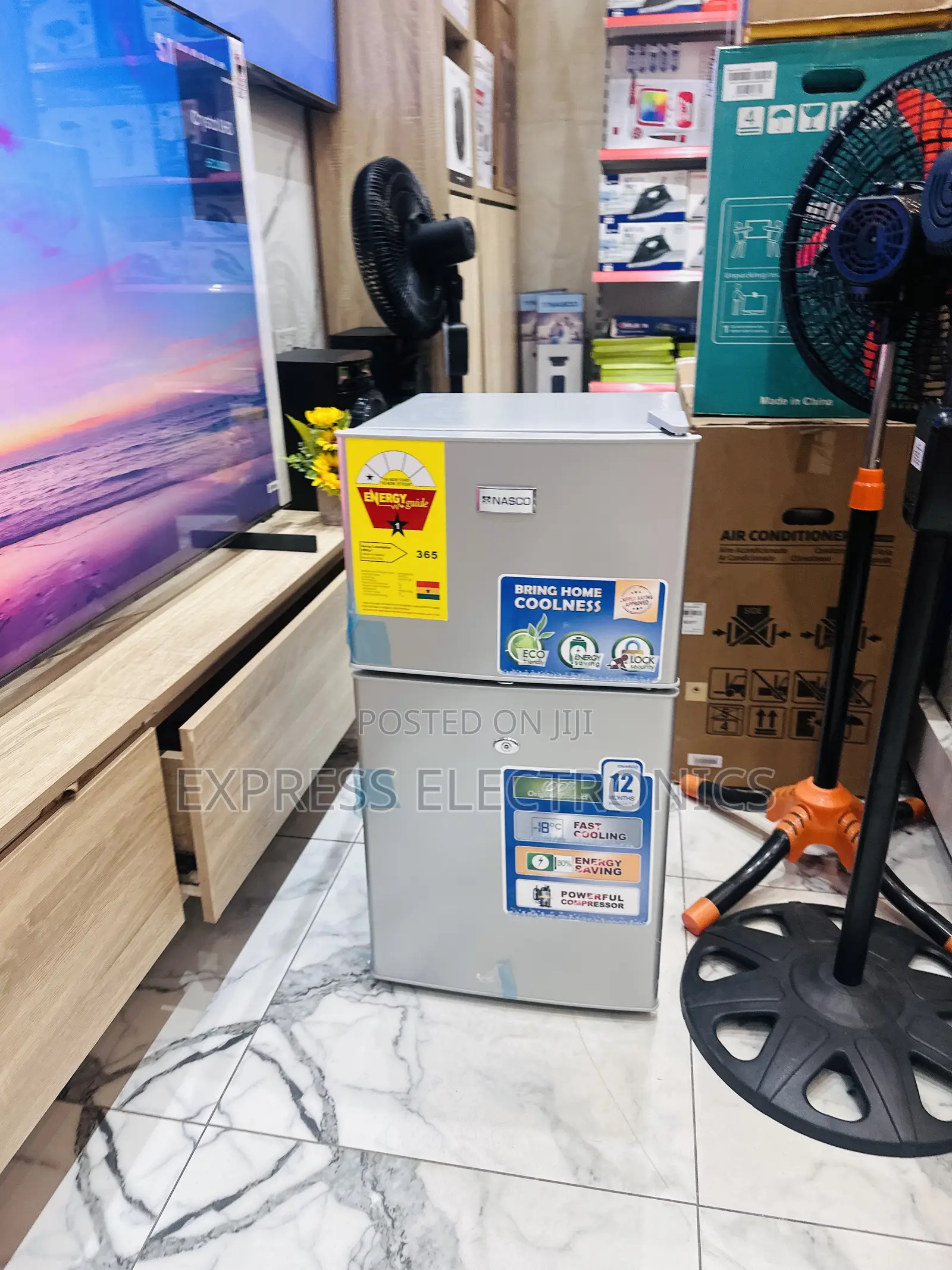 Eco Friendly Mode Fridge Nasco Double Door Table Top