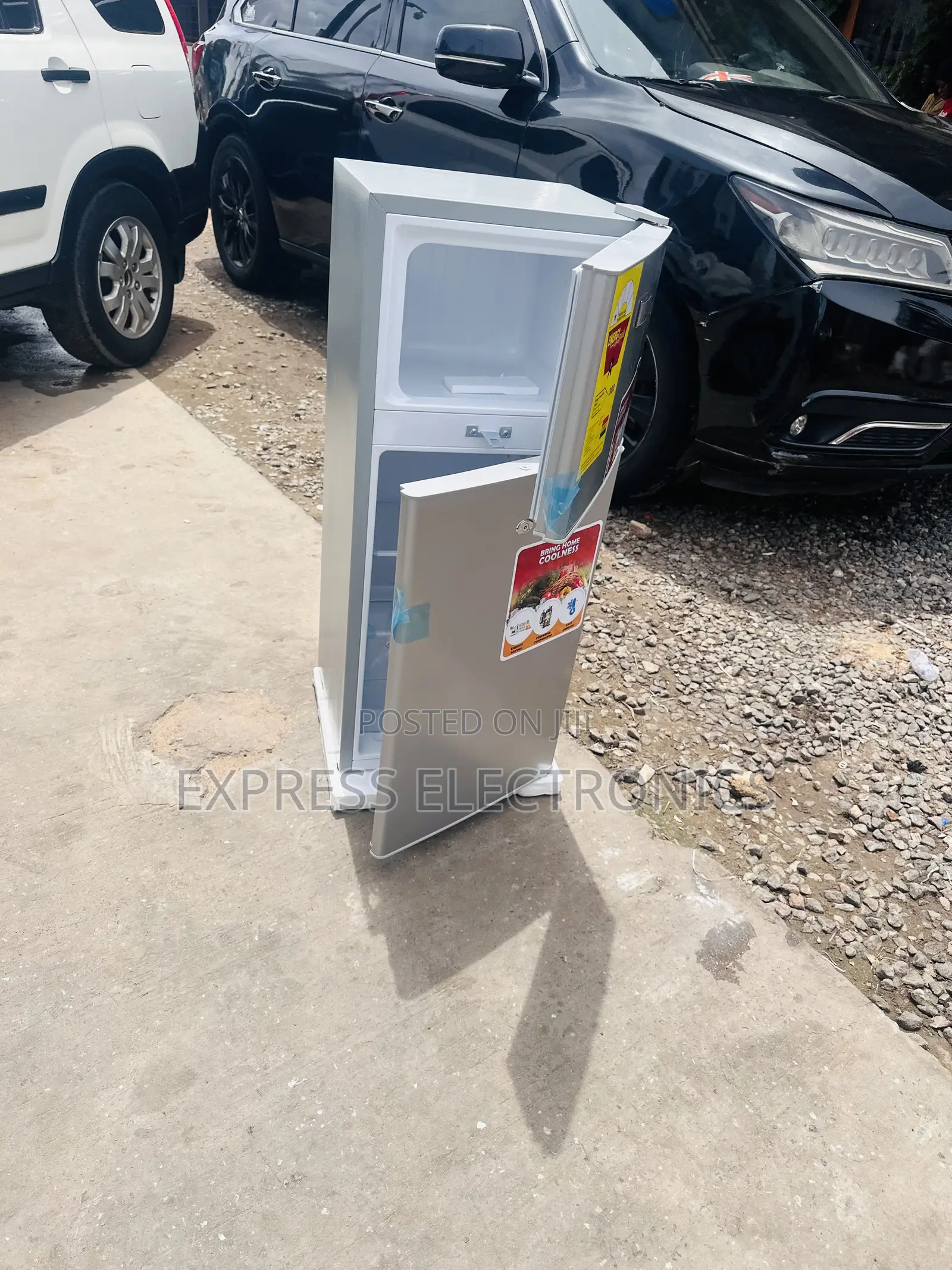 High Efficiency Double Door Zara- Fridge Top Freezer
