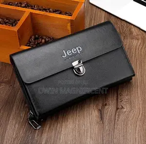 Jeep Buluo Men Wallets Large Capacity Clutch Bag
