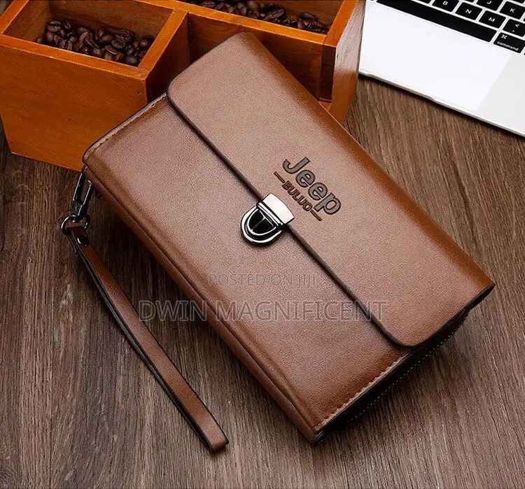 Jeep Buluo Men Wallets Large Capacity Clutch Bag