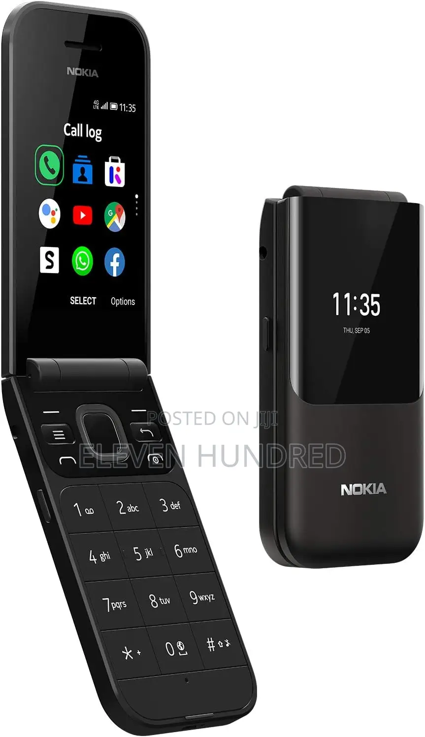 Nokia 2720 Flip 512 GB Black