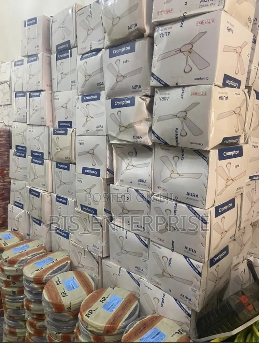 Original Crompton Ceiling Fan Long and Medium