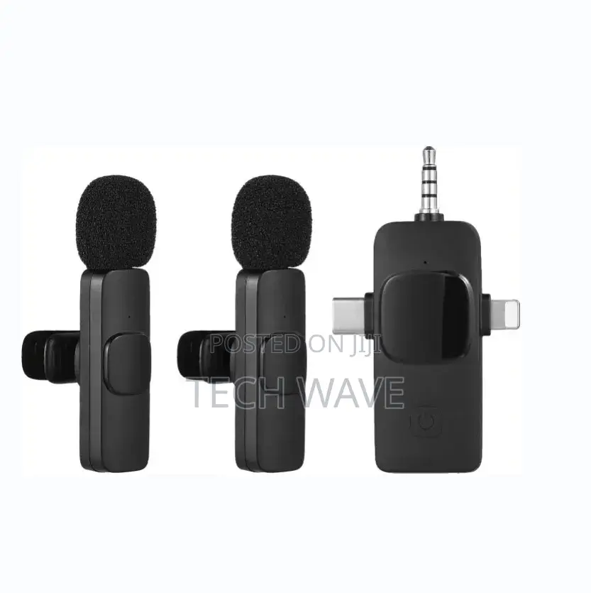 3 in 1 Wireless Double Microphone