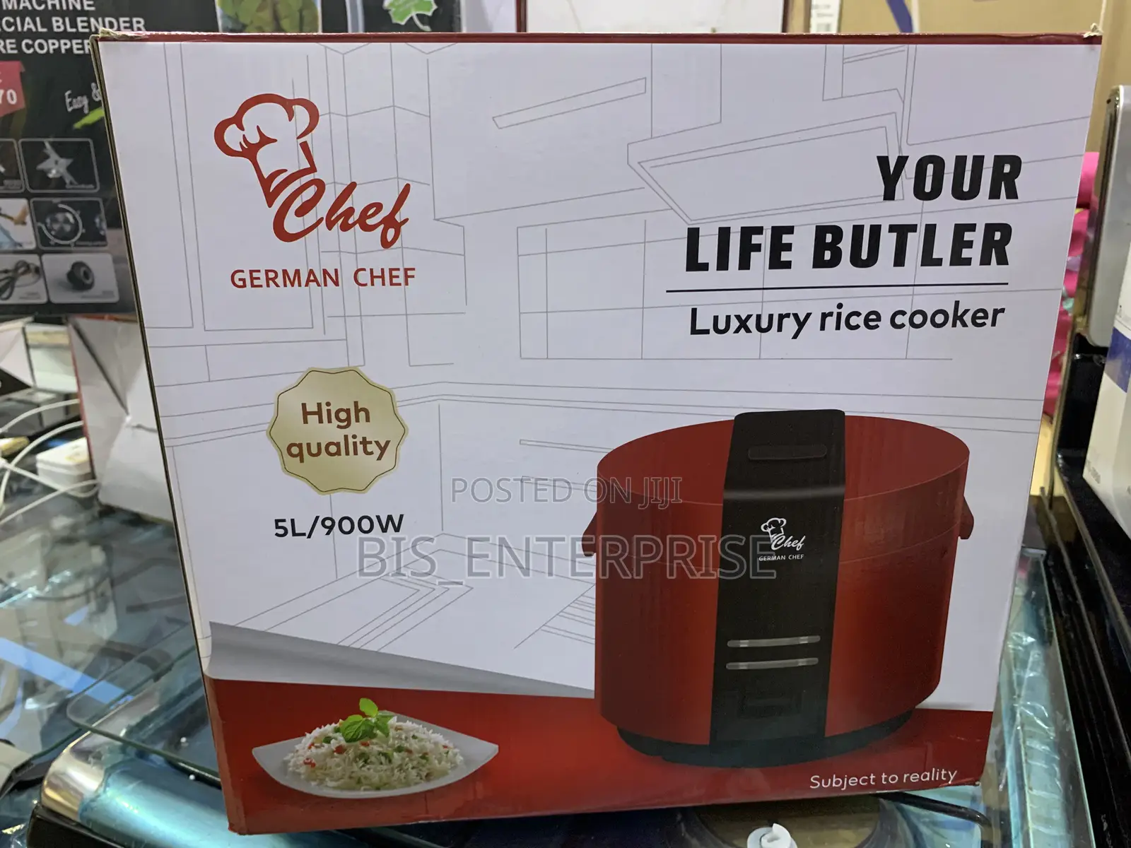 German Chef Rice Cooker 5 Liters in Accra Metropolitan Kitchen