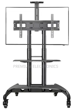 On Foot With Casters | 32-75" Nasco Standing Tv Mount 65kg
