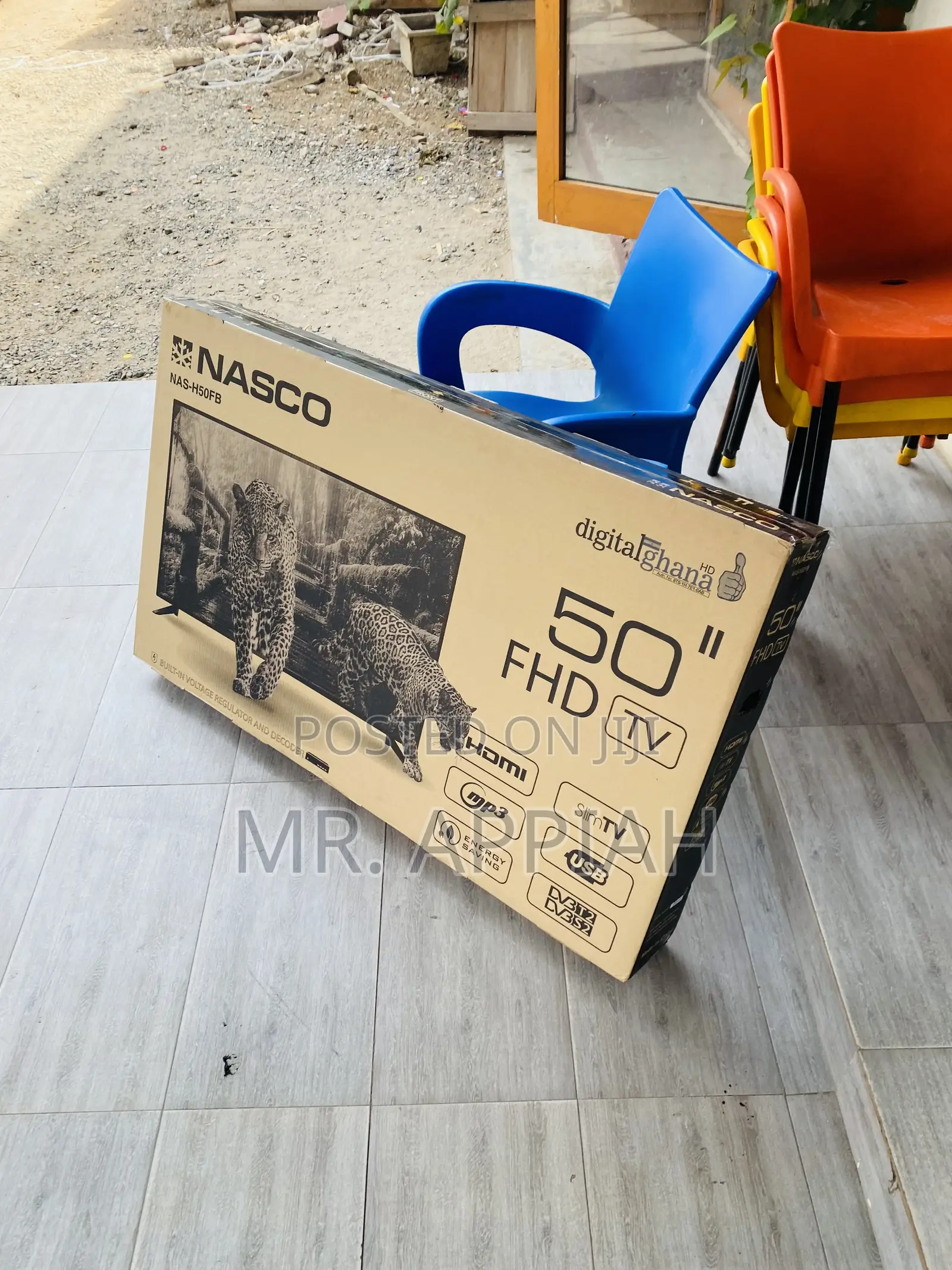 Buy Authentic Nasco 50” FHD Satellite Electric Television