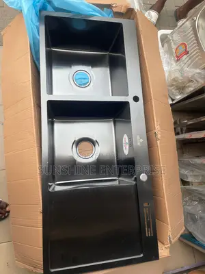 All Black Deep Bowl Kitchen Sink