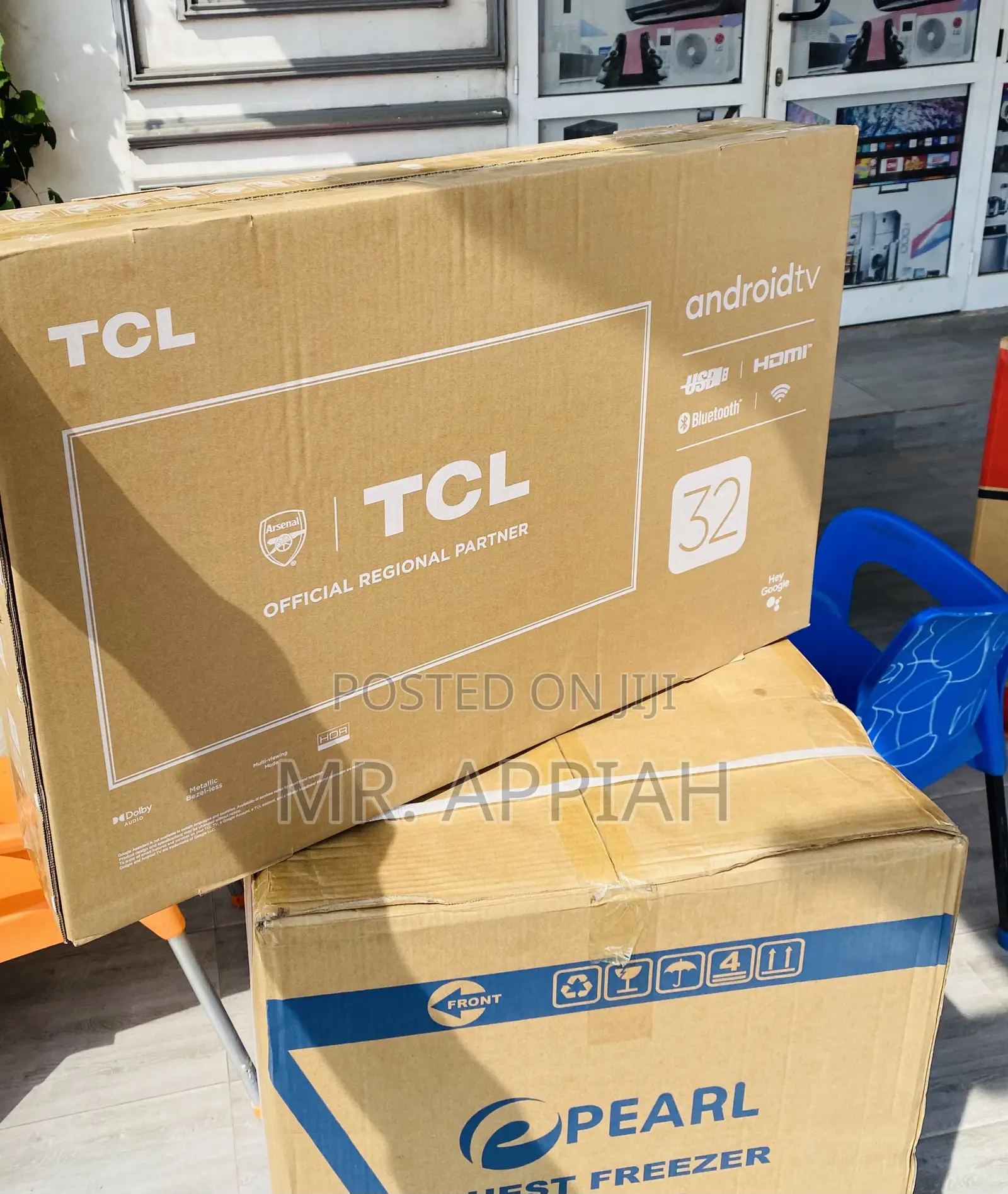 Latest TCL 32d3200 32”  FHD Satellite Electric Television