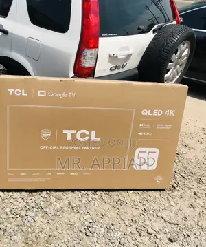 Qled TCL 55c645 55 Inch Ultra HD Google Electric Tv.