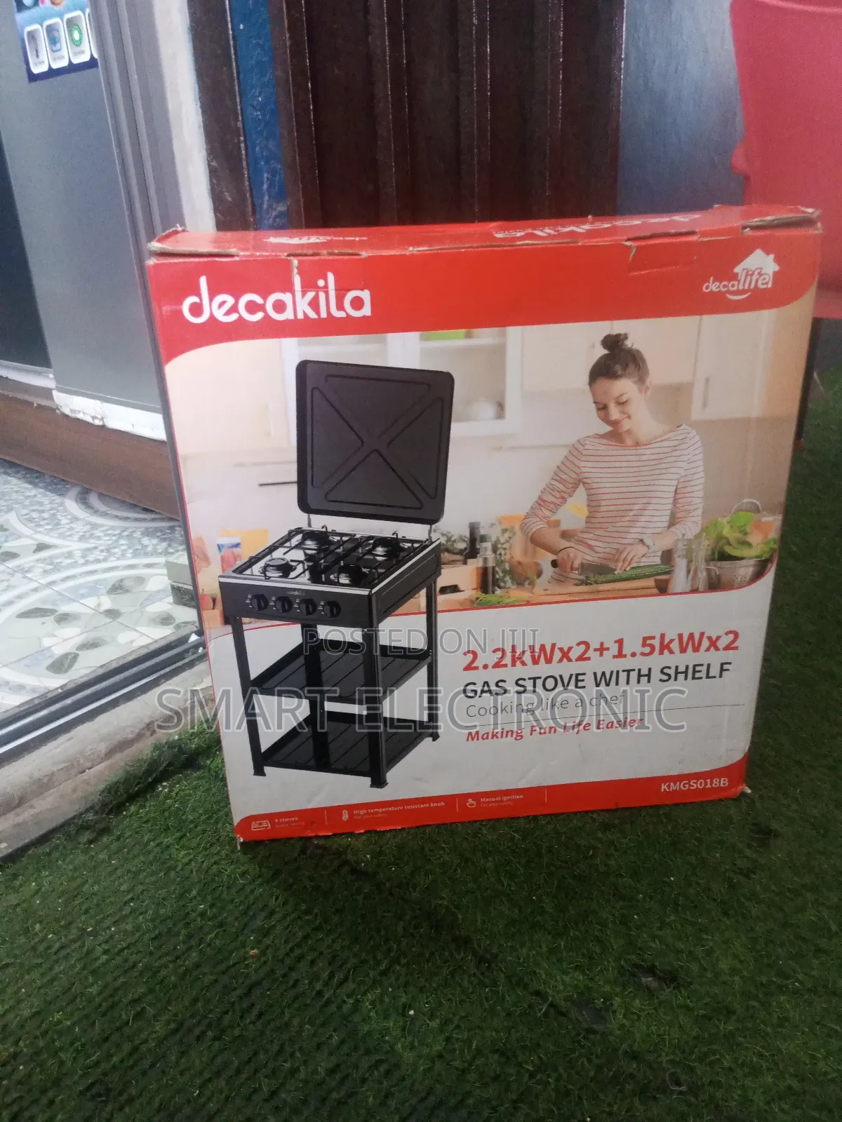 Decakila Gas Stove Gas Stove Brand New Gas Stove Gas Stove