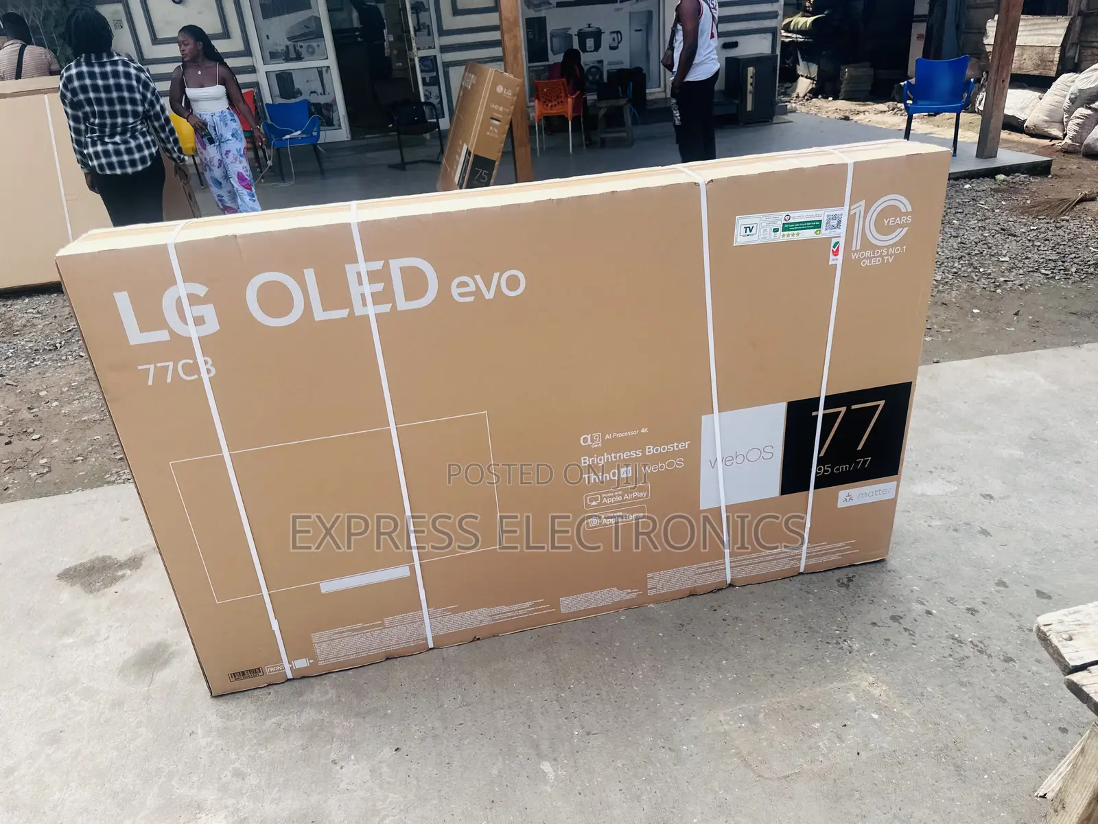 High Efficiency Oled Smart Lg 77”C3