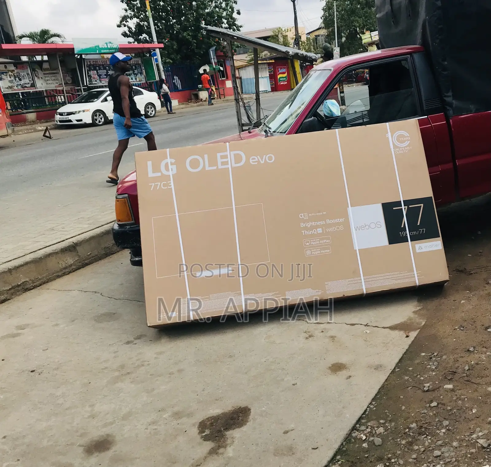 Authentic LG 77 Inch Oled Uhd Smart Television.