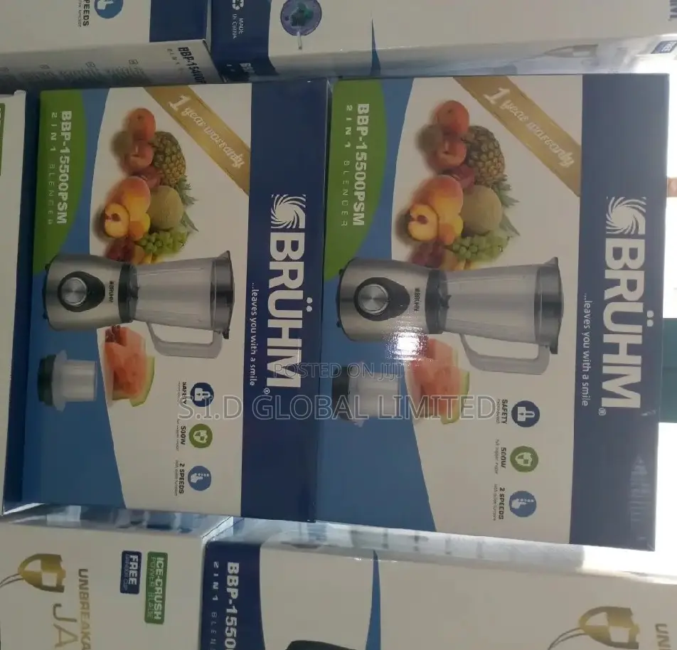 Amazing 15500PSM Blender 1.5L With Unbreakable Jar