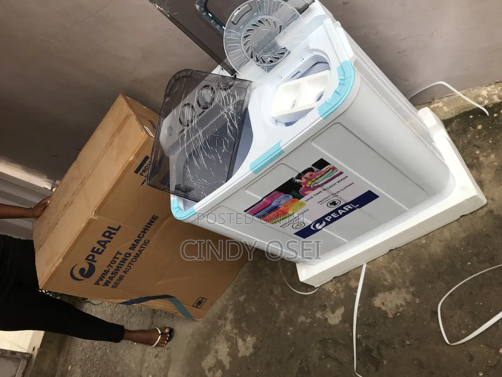 First Rate Pearl 7kg Twin Tub Washing Machine Semi Auto