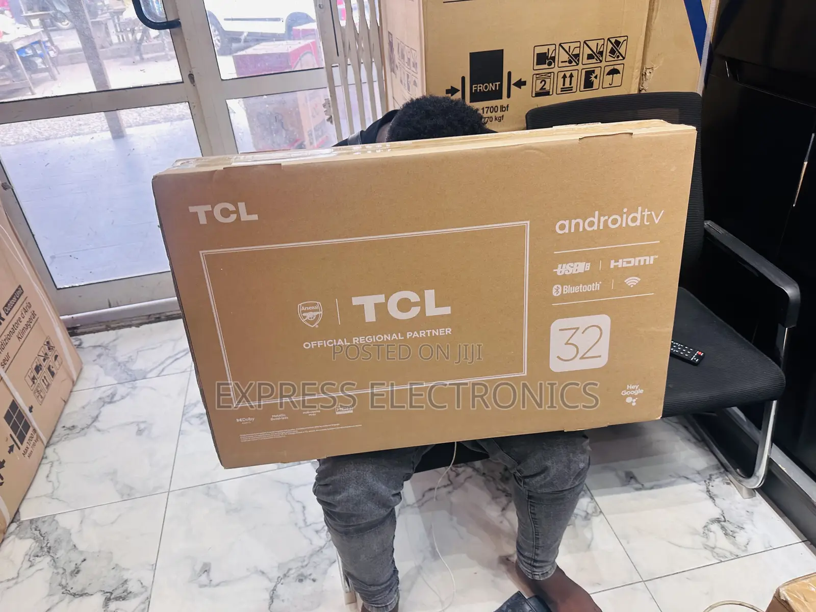 Unique Design Sleek FHD Smart Android TCL 32”S540