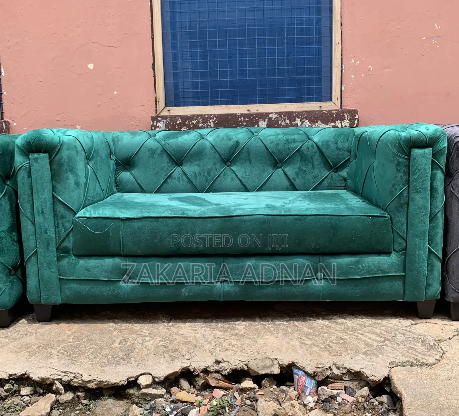 2in1 Furniture Sofa Green