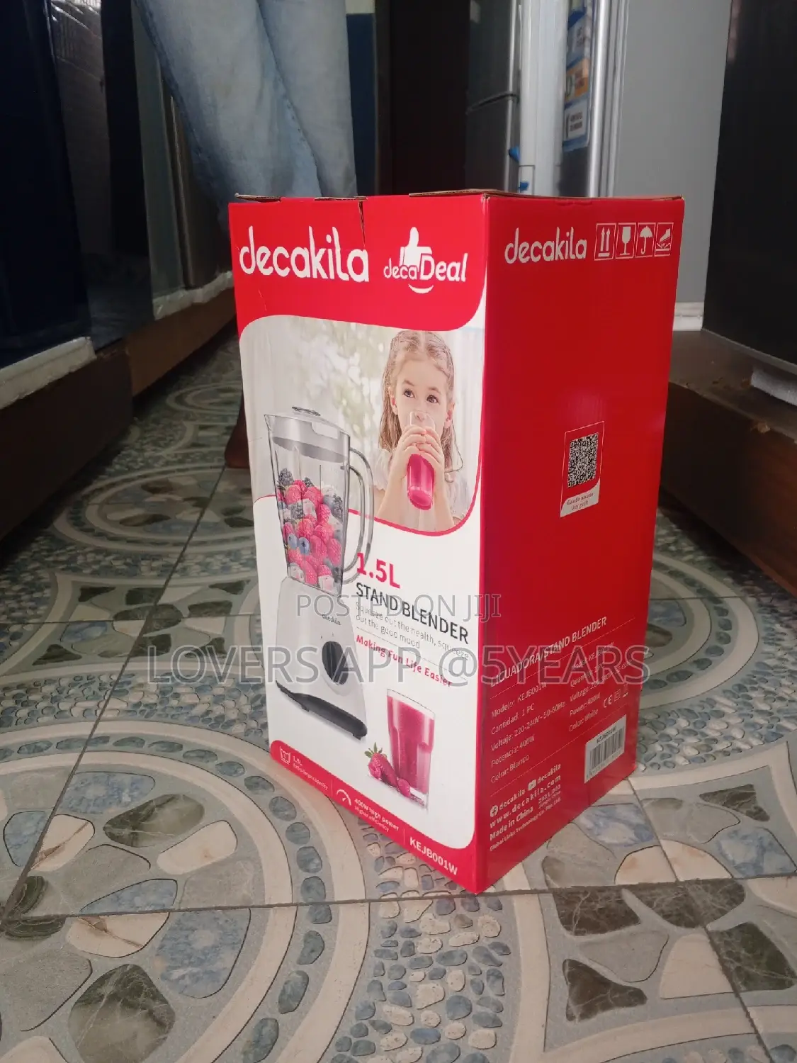 Decakila Blender Blender Blender Standard 1.5L Affordable