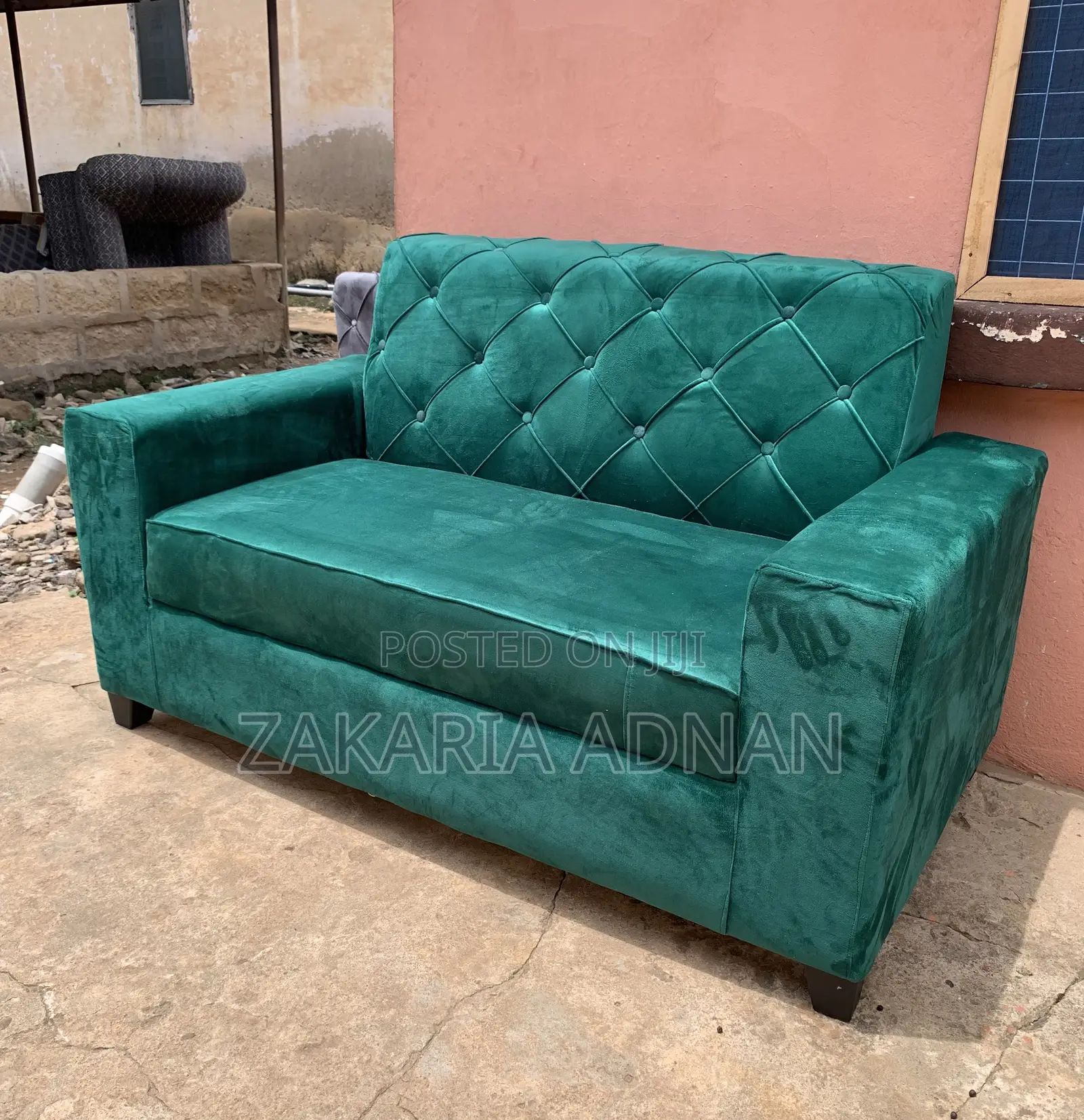 Comfortable 2in1 Furniture Sofa Green