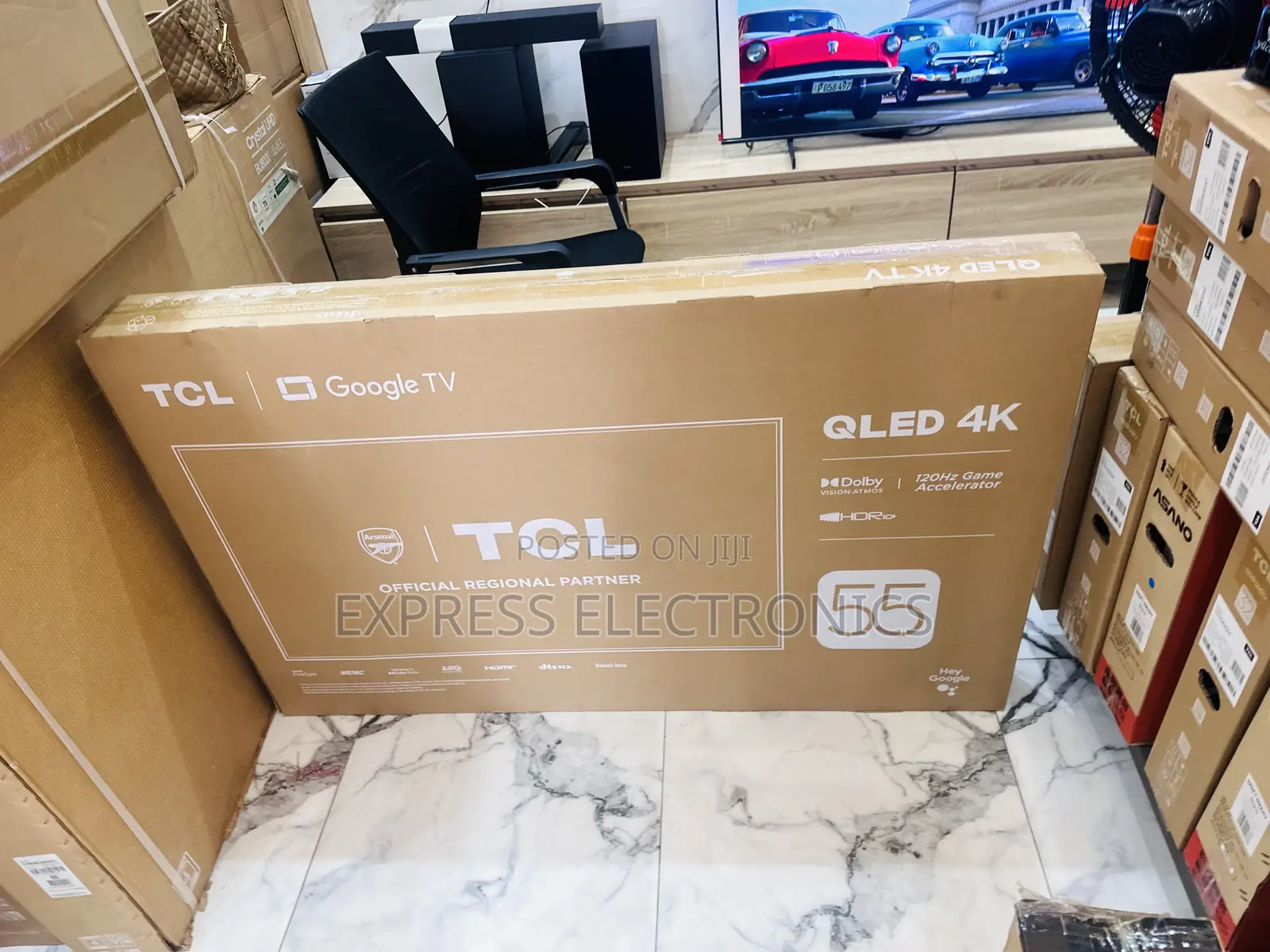 Uhd 55”C635 Smart Tcl.