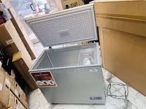 Chest Freezer 238L Zara-300fl Grey Removable Basket