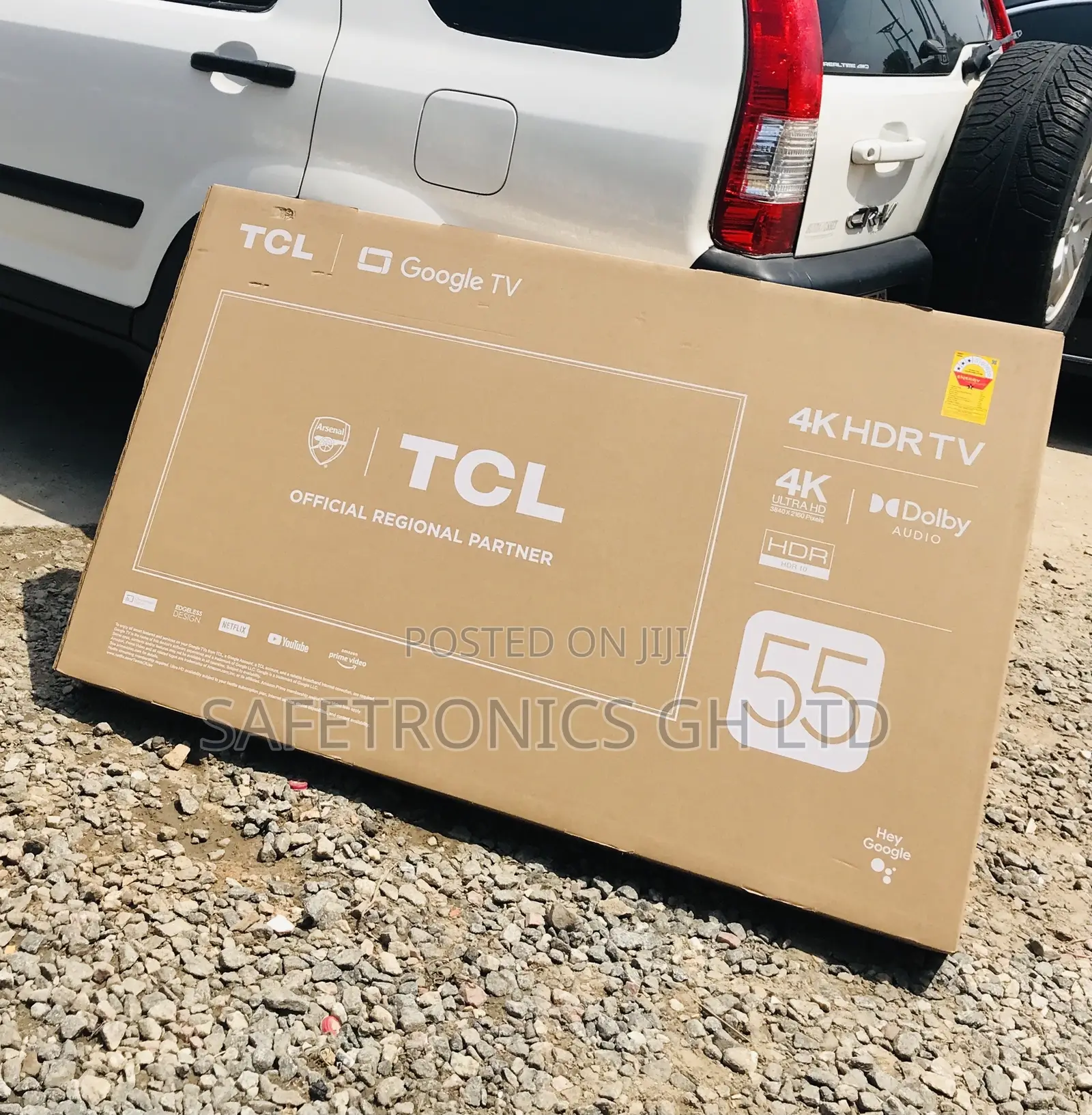 Affordable 55 Inch Led Smart TCL P635 (Black) Tv