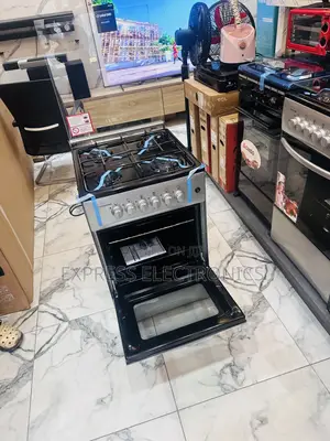 High Quality Sleek Gas Cooker Oven Grill 4burner 50/50