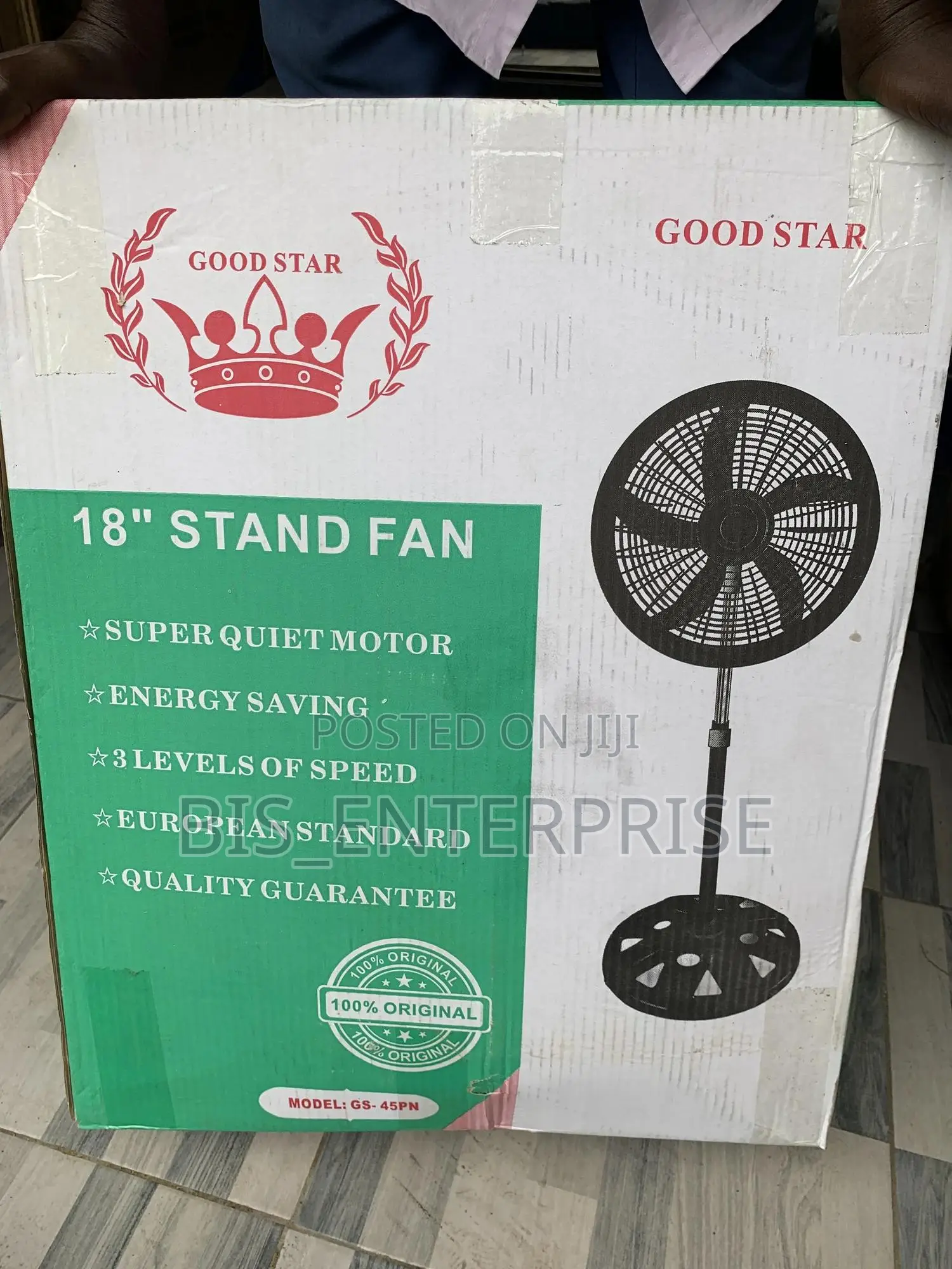 Good Star Standing Fan 18” 2 in 1