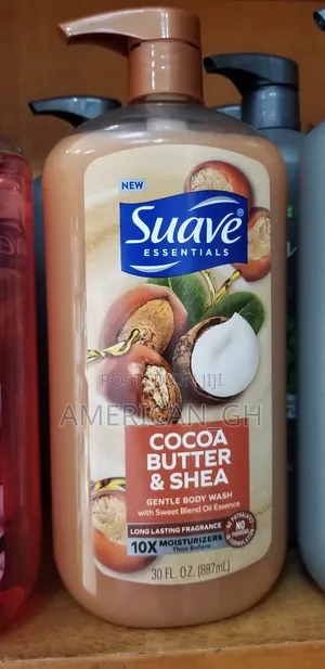 Suave Essentials Cocoa Butter and Shea Body Wash