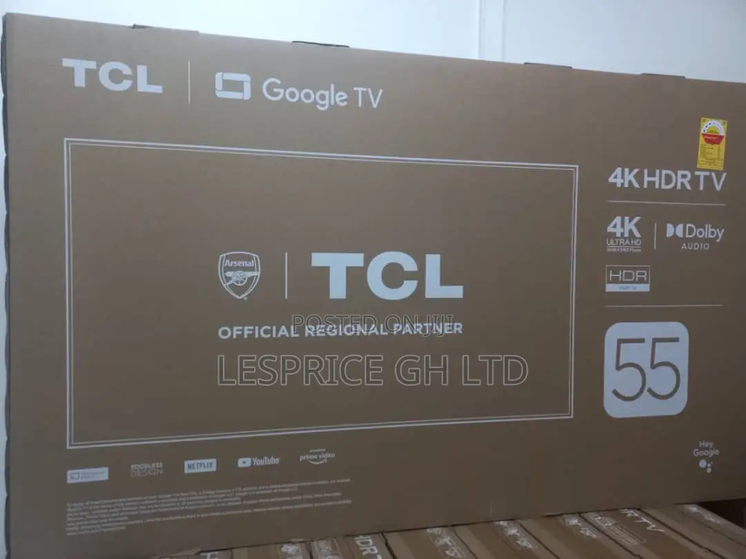 High Level ~TCL 55” Android Smart Tv