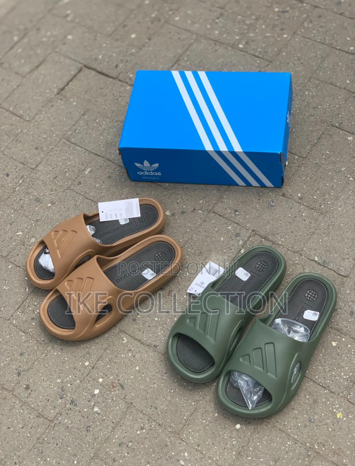 Solid Adidas Adicane Slides Available