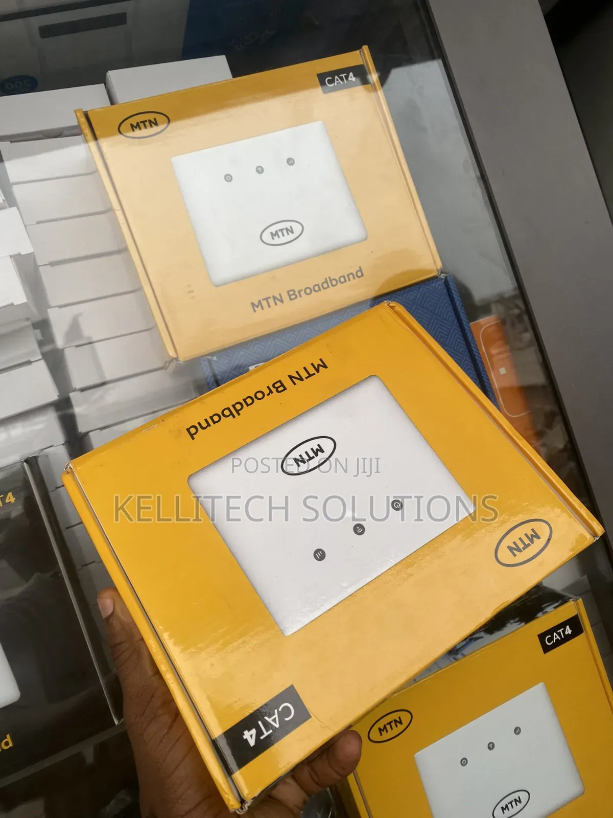 MTN 4G Turbo Broadband Router With Power Backup