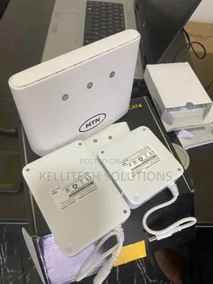 Photo - MTN 4G ZTE Universal Router With FREE Powerbank