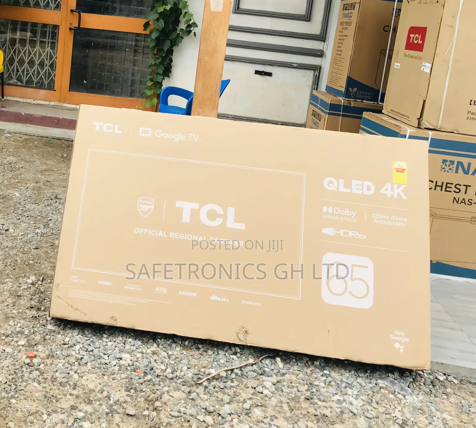 Unique New (Black) TCL 65 Inch Smart  Qled C645 Tv