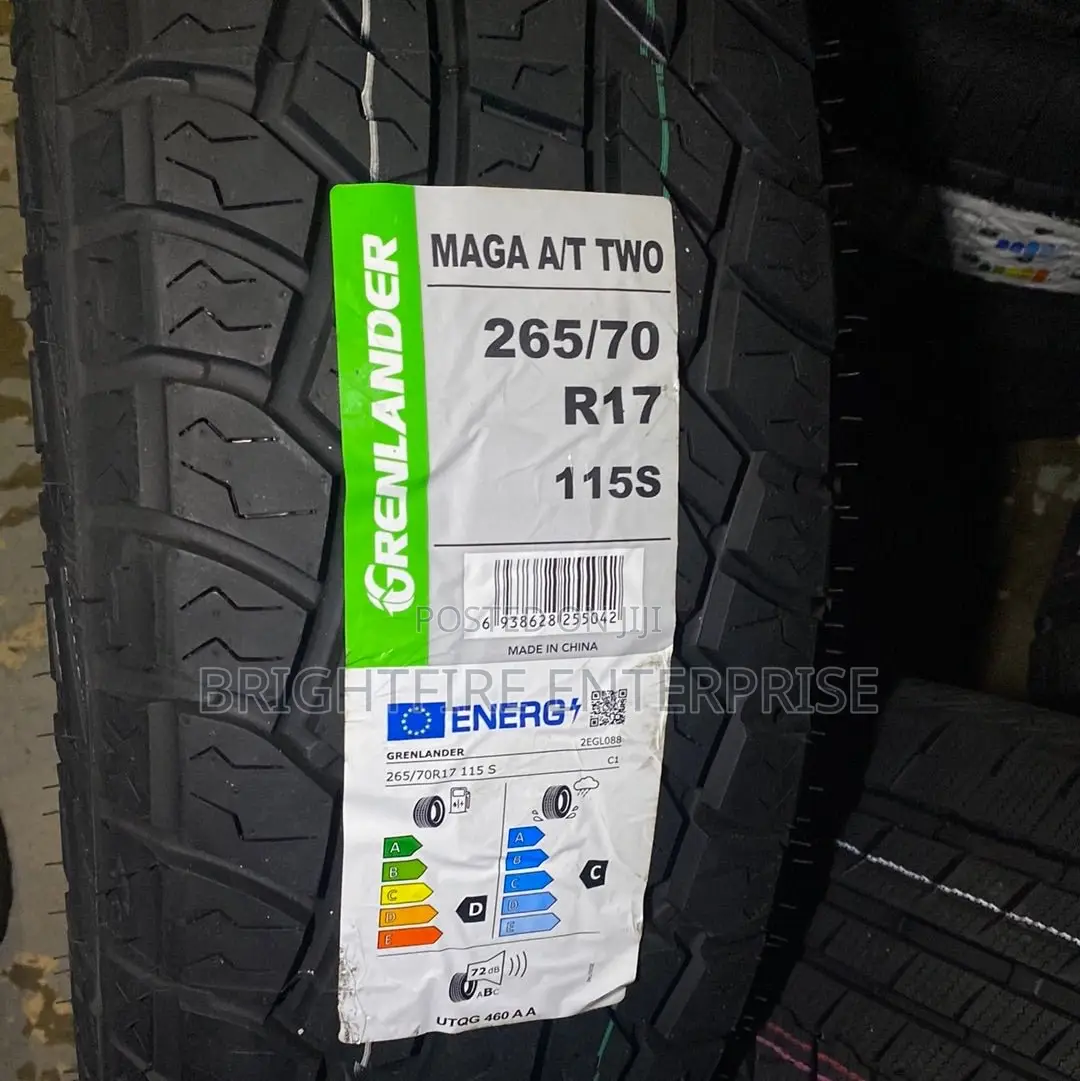 265/65r17 and 265/70r17 Available