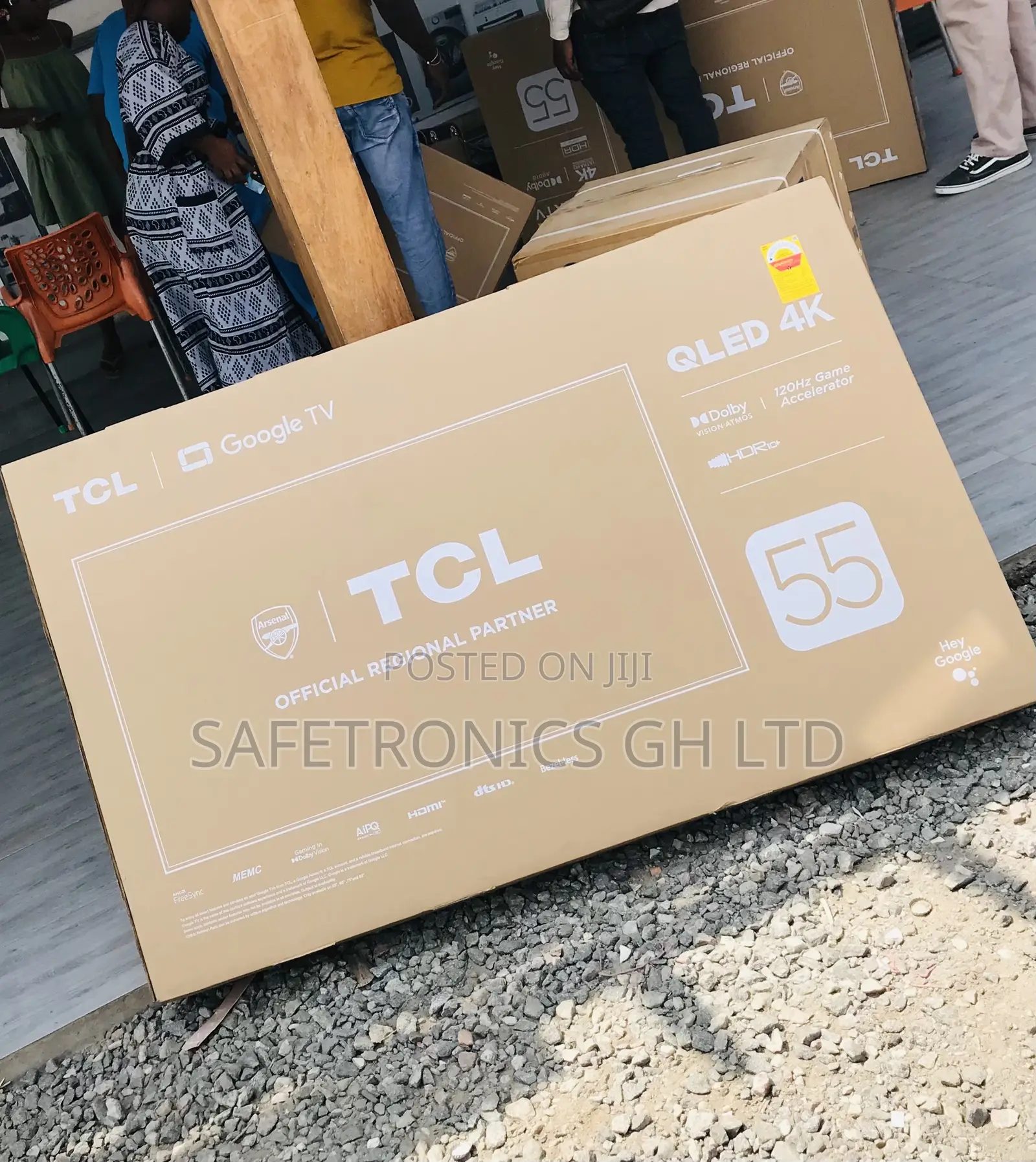Lastest 55 Inch Smart Qled TCL C645 Authentic (Black) Tv