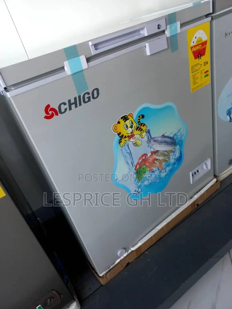 Chigo 93L Silver Chest Freezer
