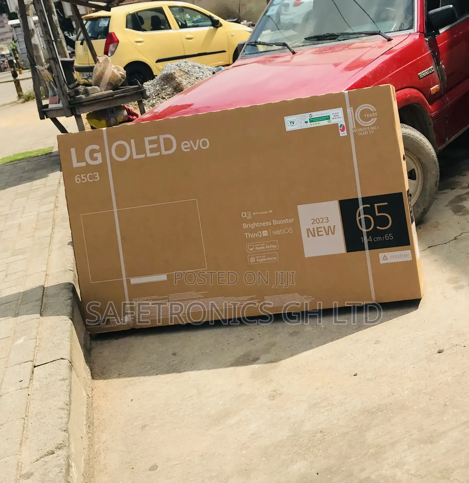 LG Smart Reliable 65C3 Inch OLED UHD(Black) Tv 