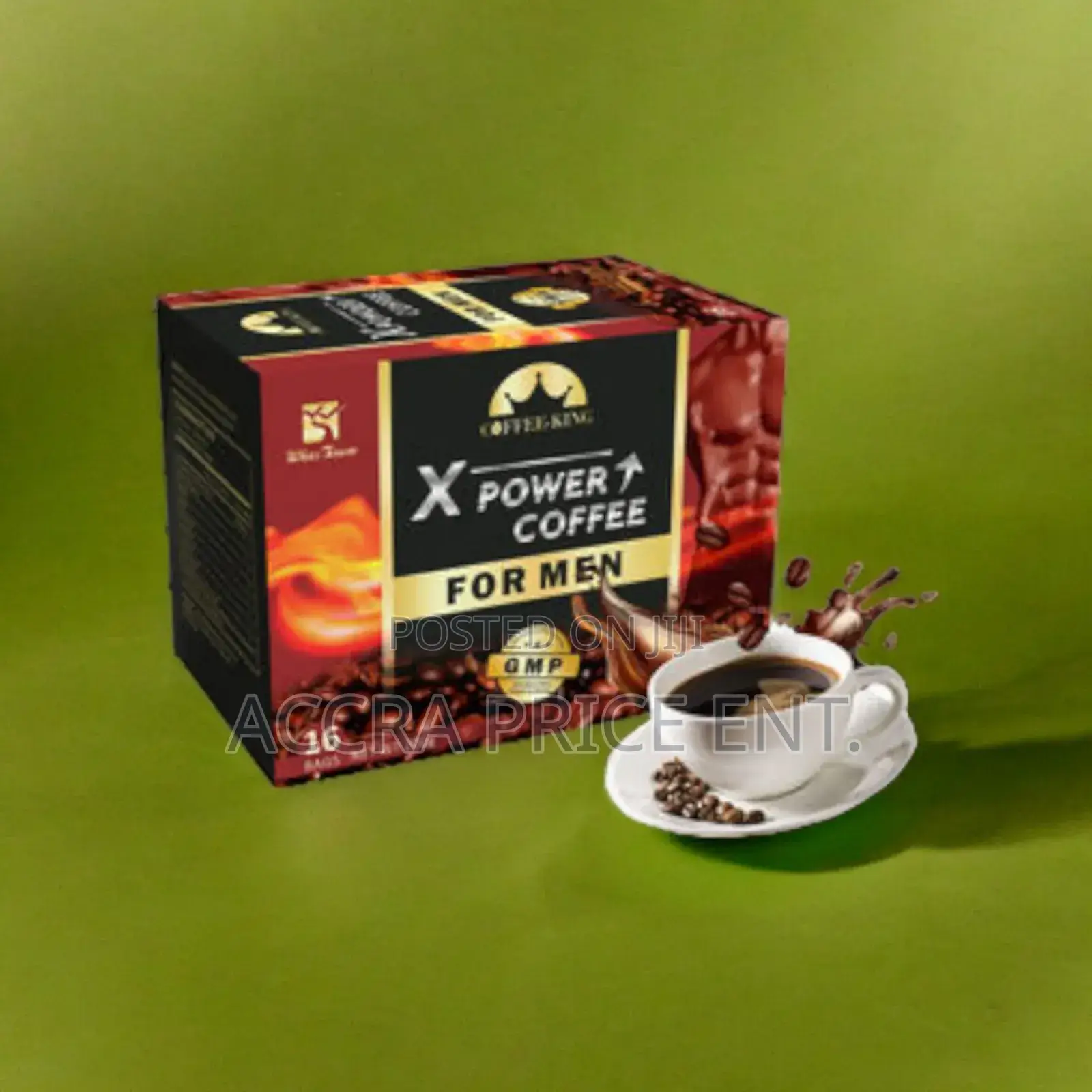 Original X Power Coffee for Men Only, Works Effectively (678