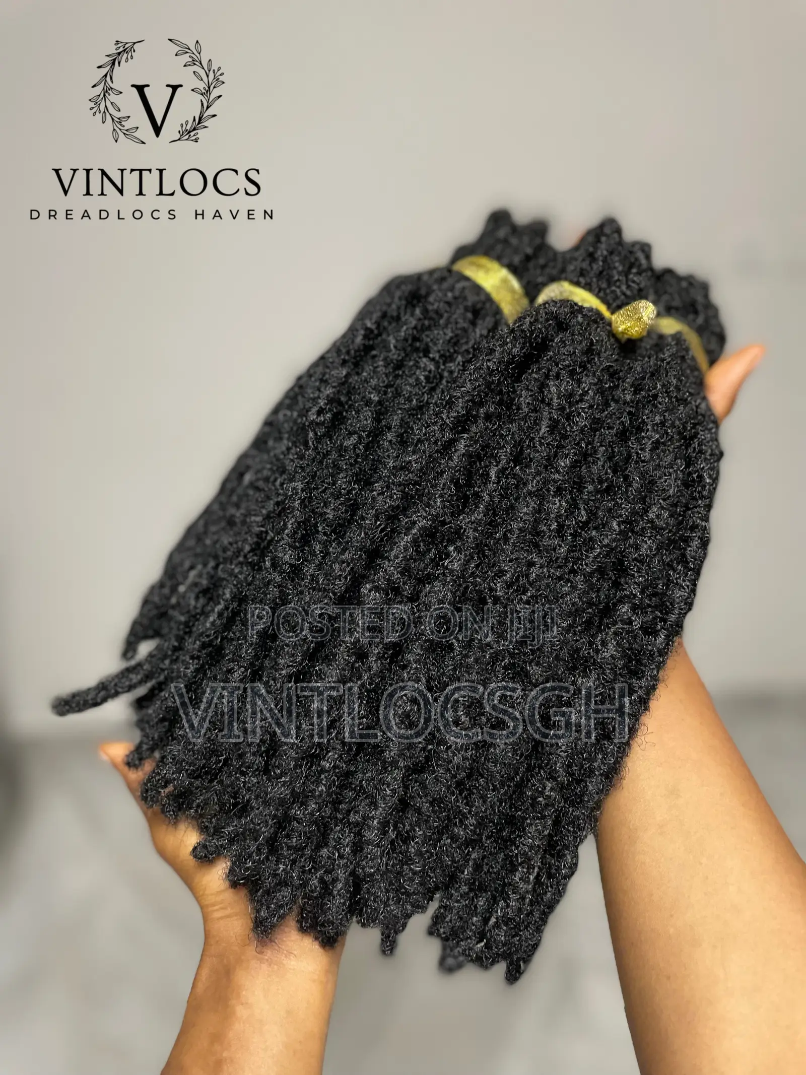 Aunthentic Permanent And Temporal Locs Extensions In Ghana