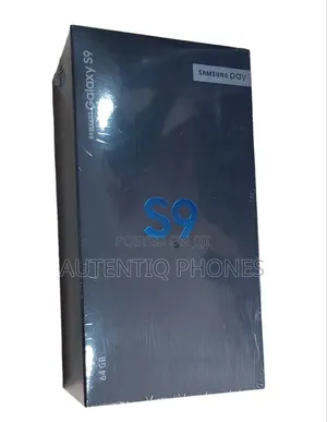 New Samsung Galaxy S9 64 GB Black