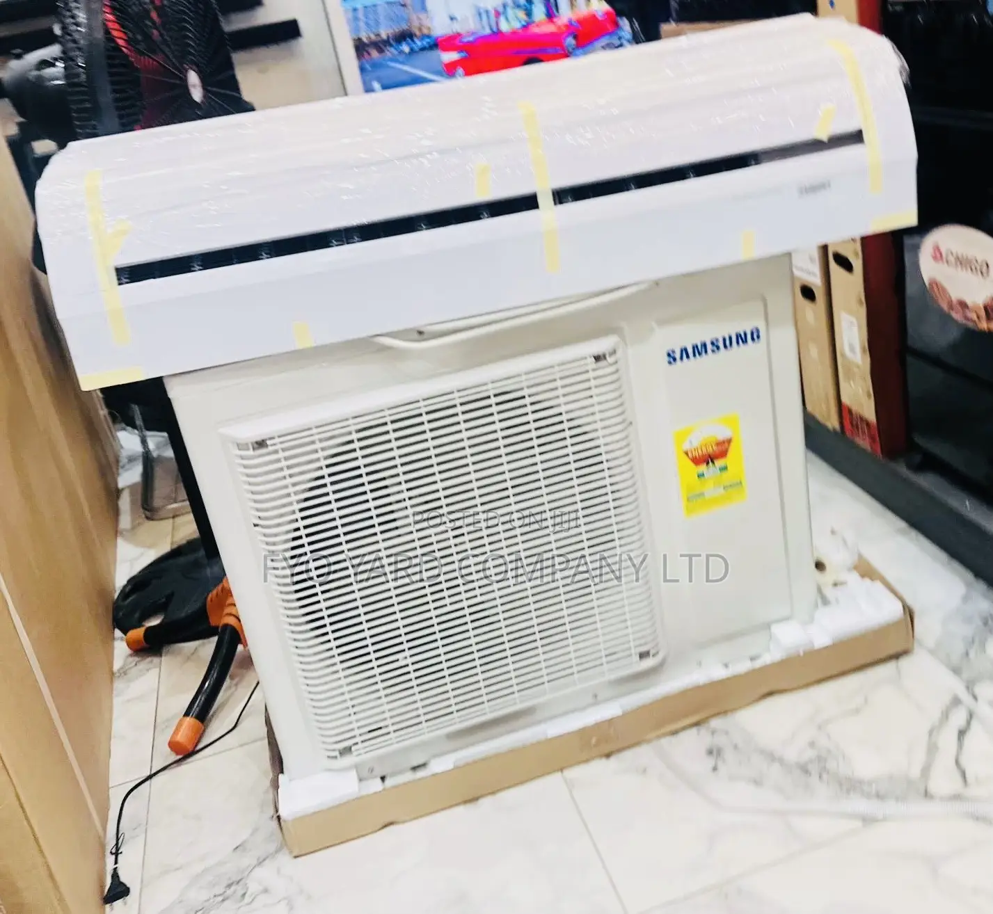 New Samsung Powerful 1.5hp Turbo Air Conditioner