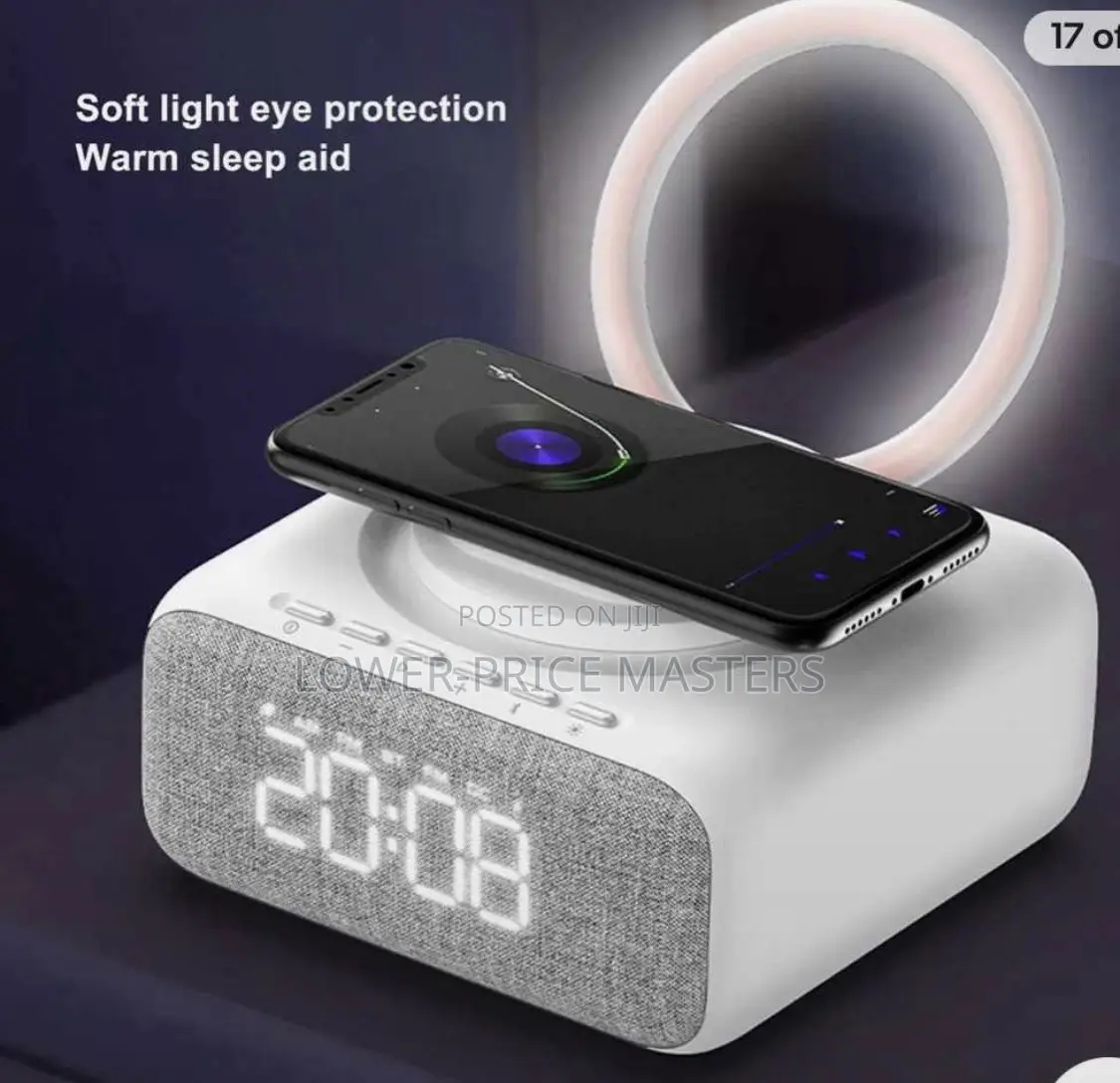 Wireless Stereo Speaker With Ringlight and 6 Extra Functions