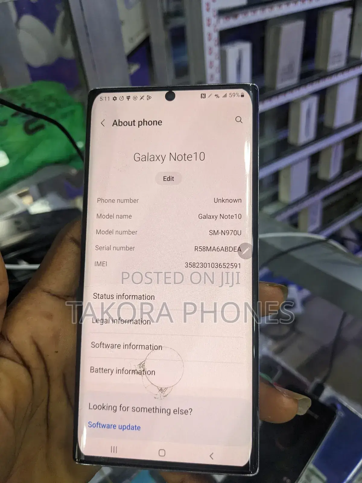 Samsung Galaxy Note10 256 GB Silver