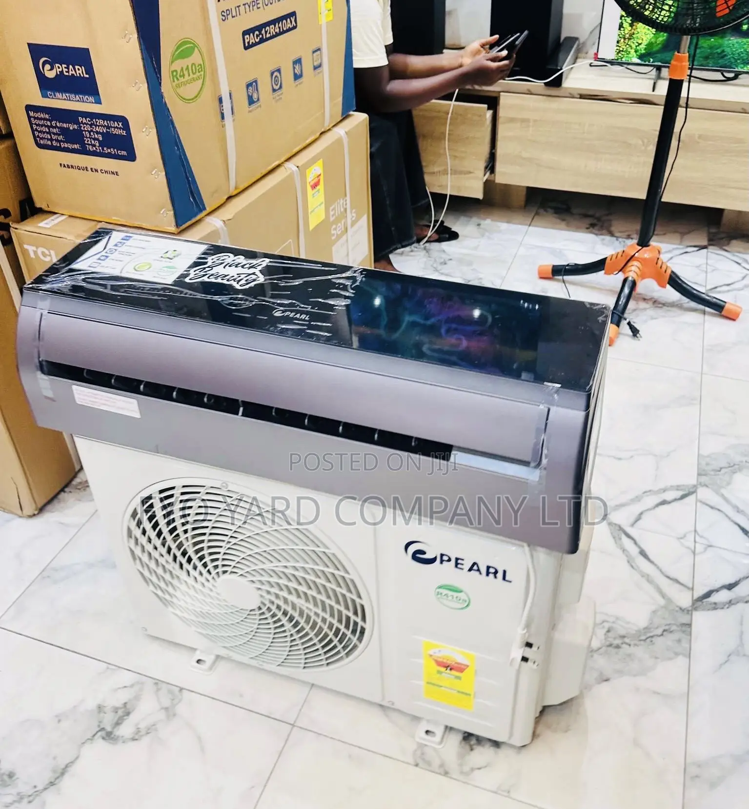 1.5hp R410 Air Conditioner Pearl Latest Mirror Face Ac