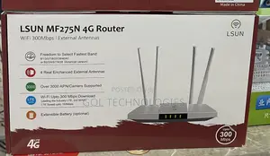 LSUN 4G LTE Universal Router N300 With Battery