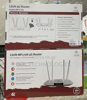 LSUN 4G LTE Universal Router N300 With Battery