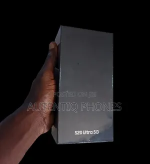 New Samsung Galaxy S20 Ultra 5G 128 GB Black