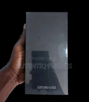 New Samsung Galaxy S20 Ultra 5G 128 GB Black