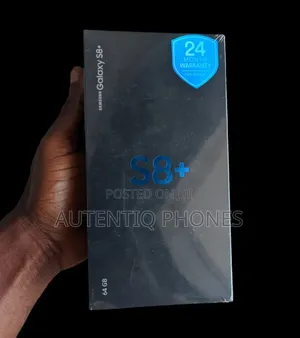 New Samsung Galaxy S8 Plus 64 GB Black