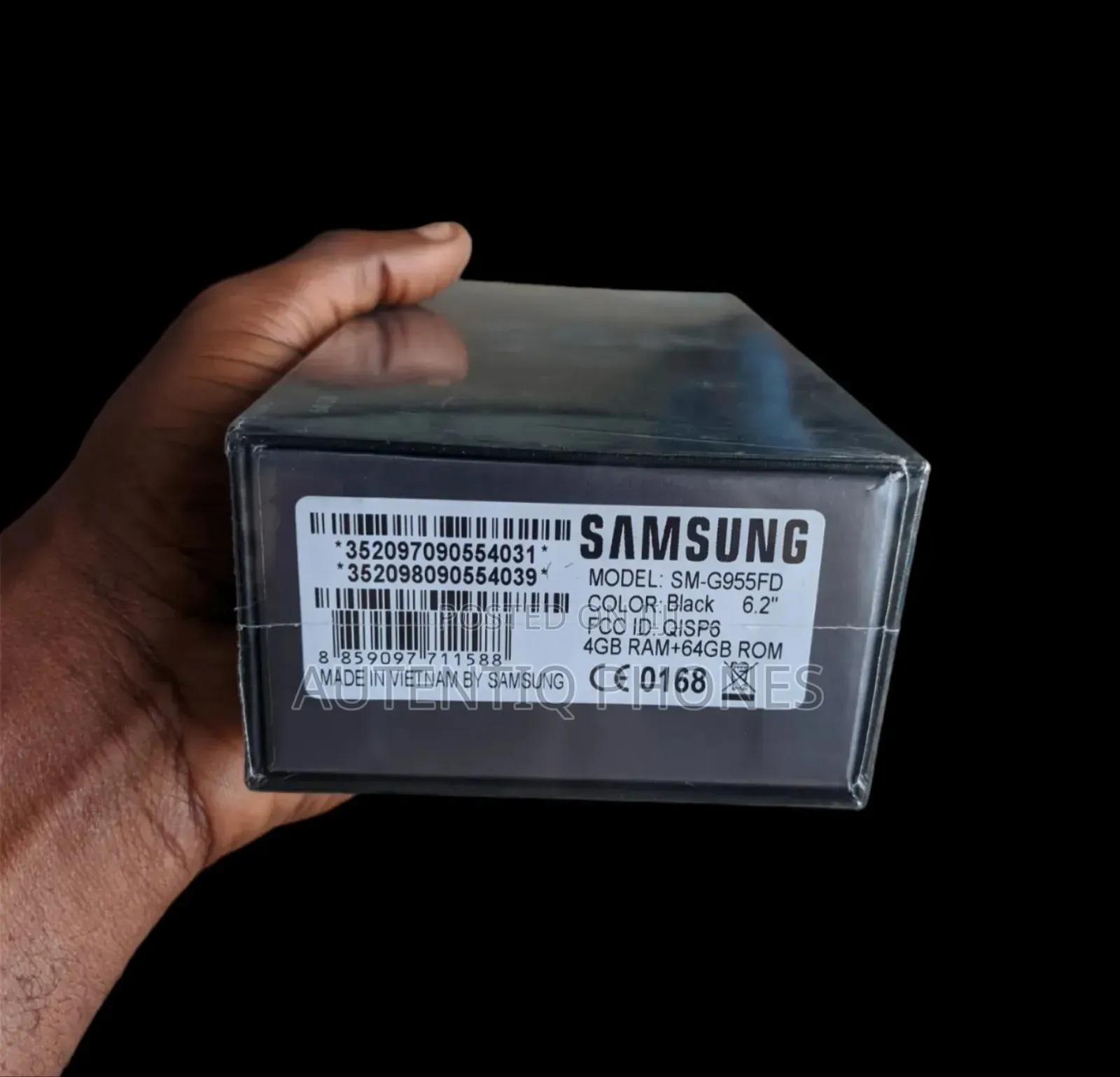 New Samsung Galaxy S8 Plus 64 GB Black